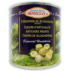 ALCACHOFAS CORAZONES 6/3 Kg.